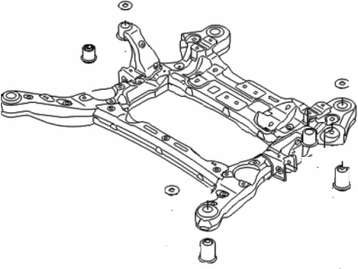 2015 Hyundai Tucson Front Cross-Member - 62405-4W000