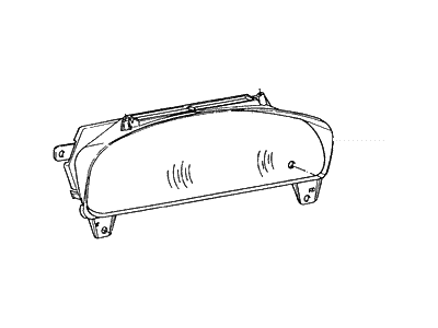 Hyundai 94360-28000 Glass & Bezel Assembly-Cluster