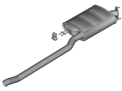 Hyundai Palisade Muffler - 28650-S8300