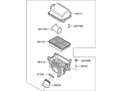 Hyundai 28110-F2450