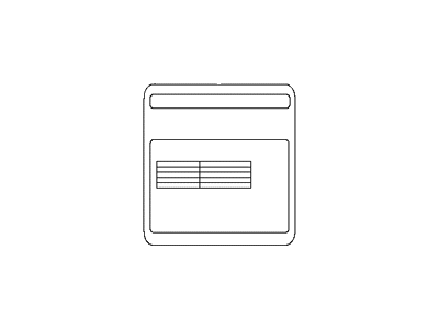 Hyundai 32450-37158 Label-Emission Control