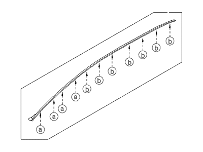 Hyundai 87220-3K000 Moulding Assembly-Roof,RH