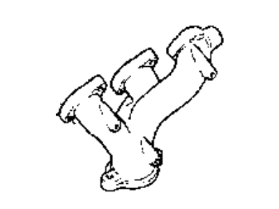 1992 Hyundai Sonata Exhaust Manifold - 28511-35010