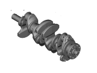 Hyundai Accent Crankshaft - 90ZM6-2MX00