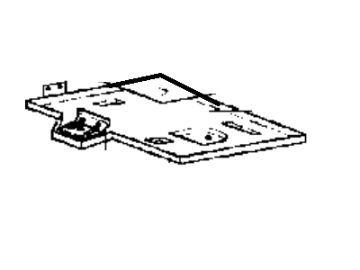 Hyundai Sonata Battery Tray - 37150-38000