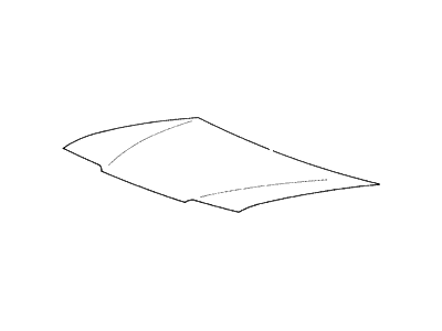 1993 Hyundai Excel Hood - 66400-24100