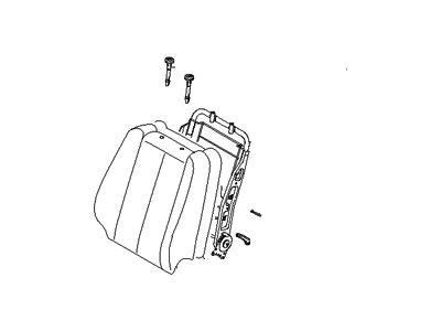 Hyundai 88400-3K195-QZO Back Assembly-Front Seat Passenger