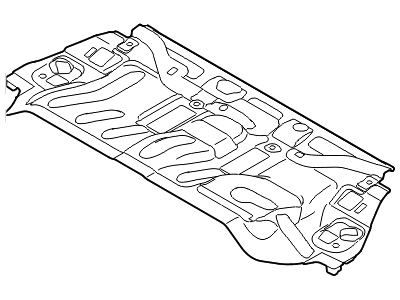 Hyundai 84280-D3100-TRY Carpet Assembly-Rear Floor