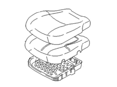Hyundai Seat Cushion - 88200-2D800-FAJ