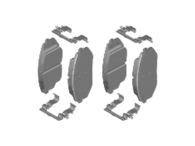 2023 Hyundai Tucson Brake Pad Set - 58101-P0A10