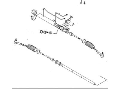 Hyundai Genesis Coupe Rack And Pinion - 57700-2M300