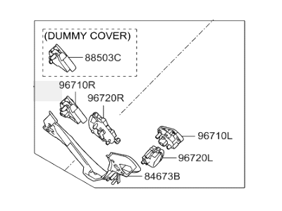 Hyundai 96710-2V500-RDR
