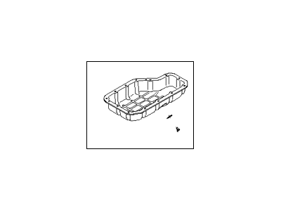 2015 Hyundai Genesis Coupe Oil Pan - 21510-3C701