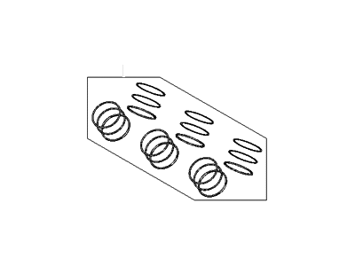 2009 Hyundai Santa Fe Piston Ring Set - 23040-3C910