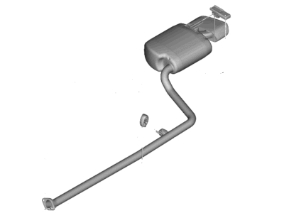 2023 Hyundai Sonata Muffler - 28710-L1000