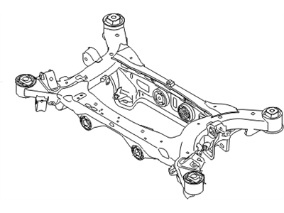 Hyundai 55405-3N150 Crossmember-Rear