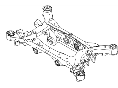 2012 Hyundai Equus Rear Crossmember - 55405-3N150