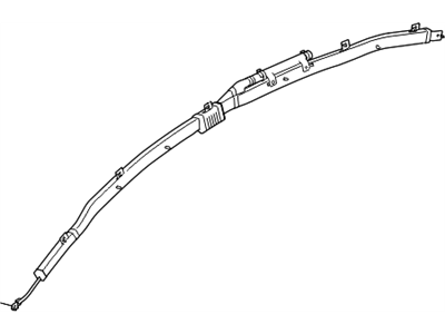 Hyundai 85010-A5000 Curtain Air Bag Module,LH