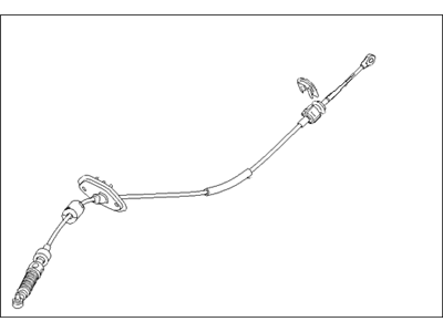 Hyundai 46790-2H100 Automatic Transmission Lever Cable Assembly