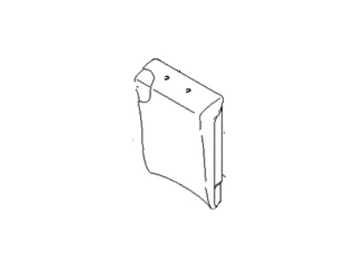 Hyundai 89360-2D122-CGU Rear Left-Hand Seat Back Covering