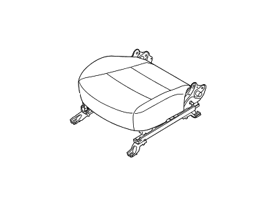 Hyundai 88104-4Z010-R5X Cushion Assembly-Front Seat,Passenger