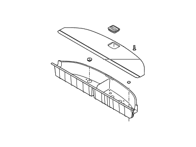 Hyundai 85715-4Z100-NBC Luggage Assembly-Center Box