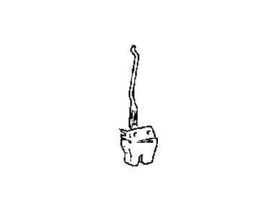 Hyundai Accent Trunk Latch - 81230-22500