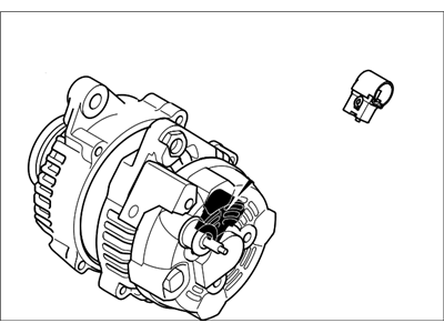 2011 Hyundai Genesis Alternator - 37300-3C200