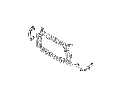 Hyundai Elantra Radiator Support - 64101-3X003