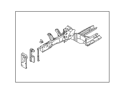 Hyundai 64605-3X000 Member Assembly-Front Side,LH