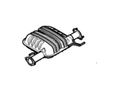 Hyundai Entourage Muffler - 28650-4D100
