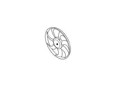 2006 Hyundai Entourage Fan Blade - 25231-4D900