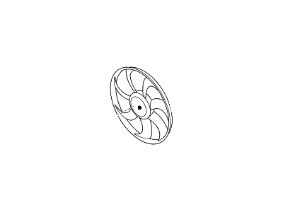 Hyundai Entourage Fan Blade - 25231-4D900