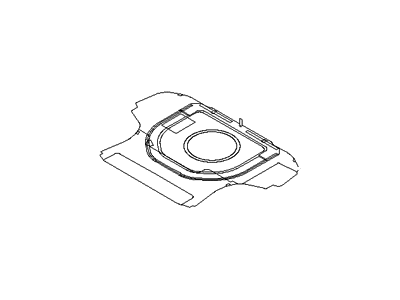 Hyundai 85711-3D000 Board Assembly-Luggage Covering