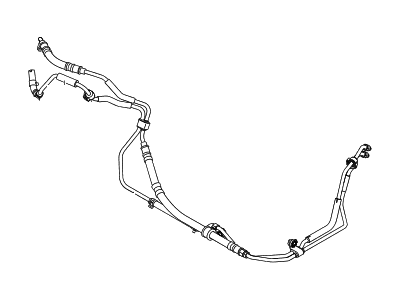 Hyundai 57560-3M810 Tube & Hose Assembly-Return