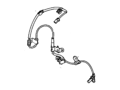 2016 Hyundai Tucson ABS Sensor - 95670-4W100