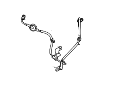 Hyundai 95681-4W100 Sensor Assembly-Abs Real Wheel ,RH