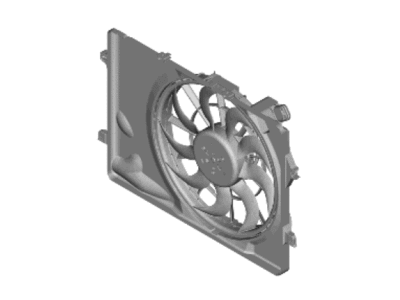 2023 Hyundai Tucson Cooling Fan Assembly - 25380-N9700