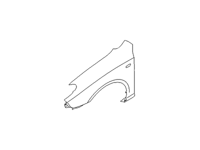 Hyundai Elantra Fender - 66311-2H022