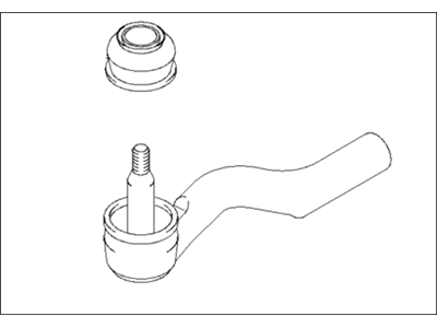 2002 Hyundai XG350 Tie Rod End - 56820-38000