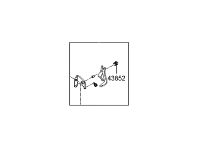 Hyundai 43850-32011 Lever Assembly-Reverse Shift