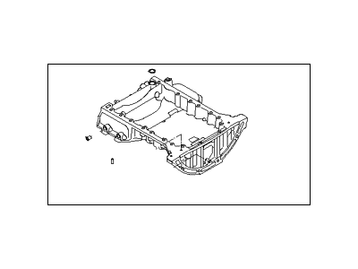 2015 Hyundai Genesis Coupe Oil Pan - 21520-3C702