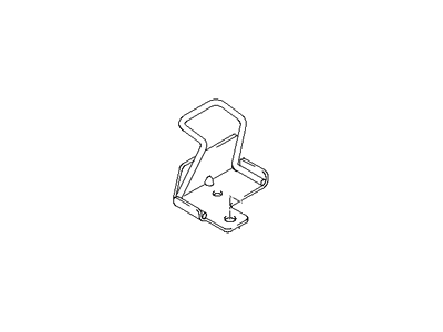 Hyundai 89862-25050 Bracket-Child Lower Anchor Inner,R