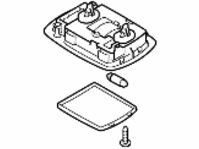 Hyundai 92620-1U001-NNB Lamp Assembly-Luggage Compartment
