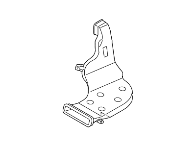 Hyundai 97370-B8000 Duct-Rear Heating,RH