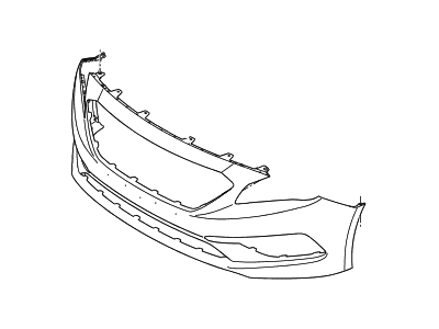 Hyundai 86511-C2000 Front Bumper Cover