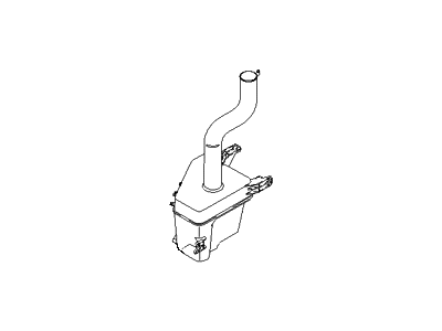 Hyundai 98620-2E001 Windshield Washer Reservoir Assembly