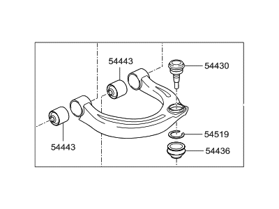 Hyundai Azera Control Arm - 54420-3K000