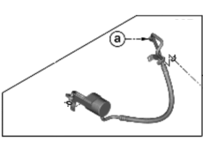Hyundai Genesis Electrified G80 A/C Hose - 97762-JI500