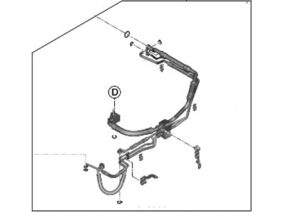 Hyundai Genesis Electrified G80 A/C Hose - 97777-JI500